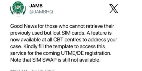 How to Change JAMB Phone Number 2025 | Sim Card